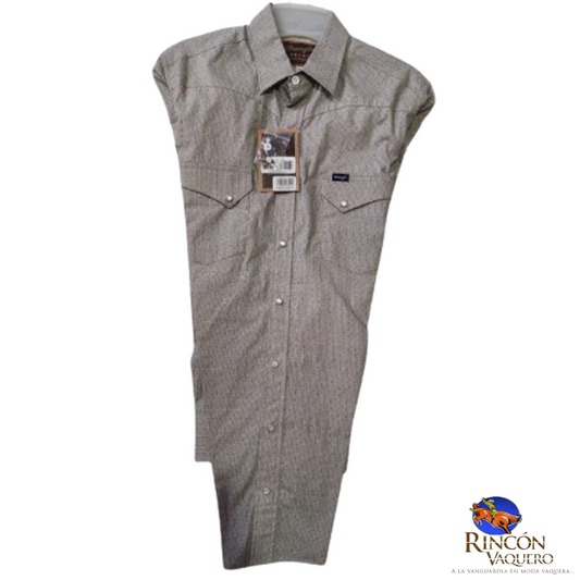 Camisa Vaquera Wrangler caballero 20 Extreme Slim Manga Larga 846