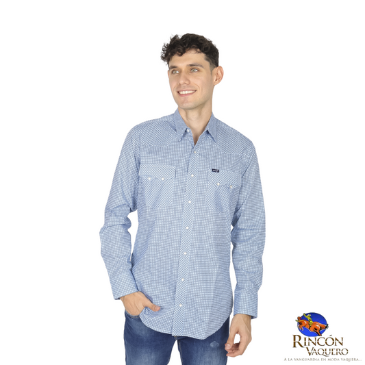 Camisa Vaquera Wrangler caballero 20 Extreme Slim Manga Larga 887