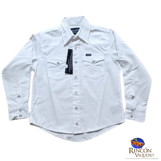 Camisa vaquera Wrangler para niño