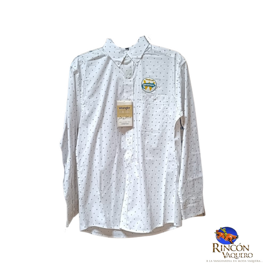 Camisa Vaquera Wrangler caballero 20 Extreme Slim Manga Larga 949