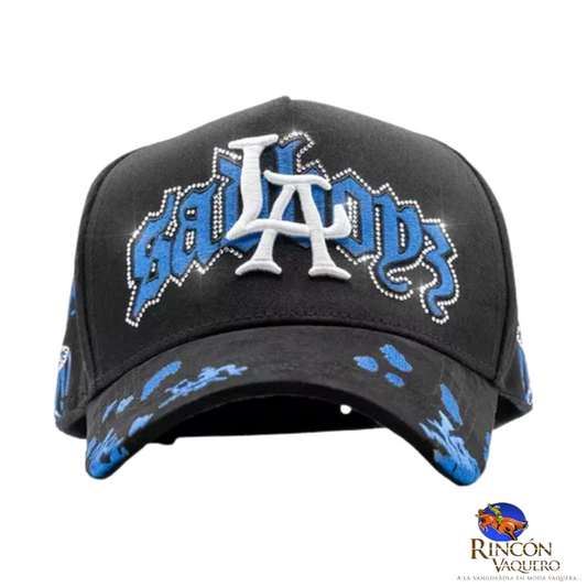 Gorra Dandy Hats x Junior H Angel Azul