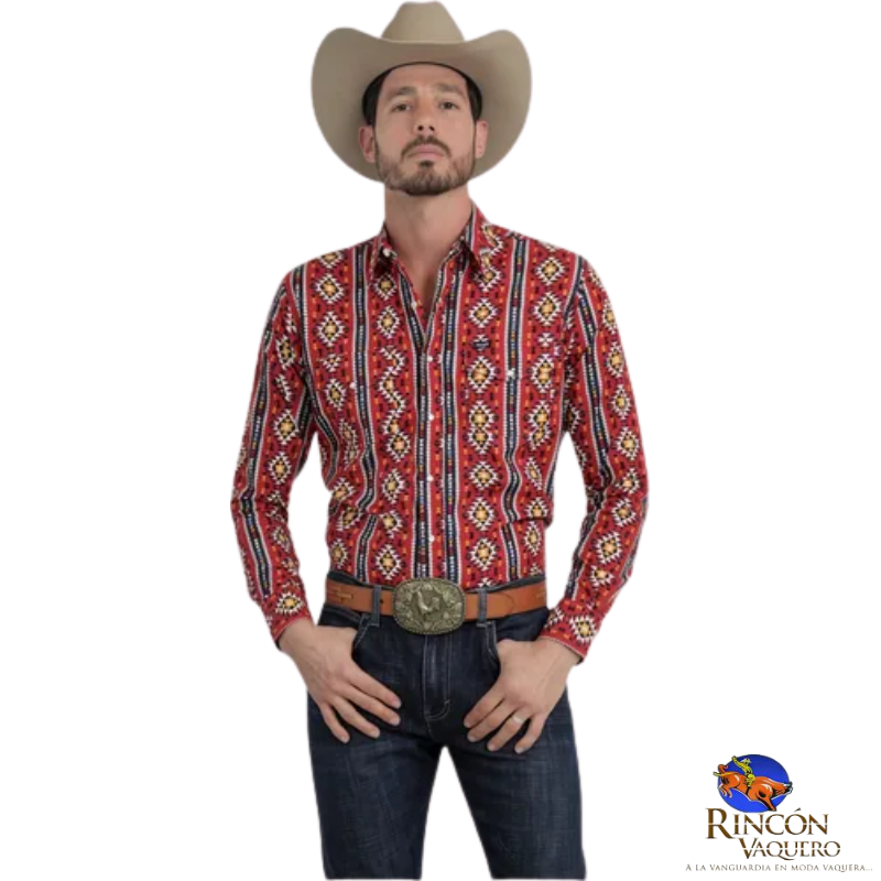 Camisa vaquera Wrangler caballero checotah 992