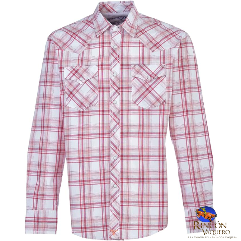 Camisa vaquera Wrangler hombre manga larga 77R