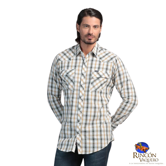 Camisa Vaquera Wrangler caballero 20 Extreme Slim Manga Larga 897