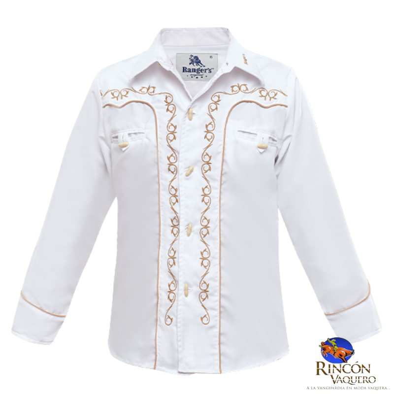 Camisa charra para niño
