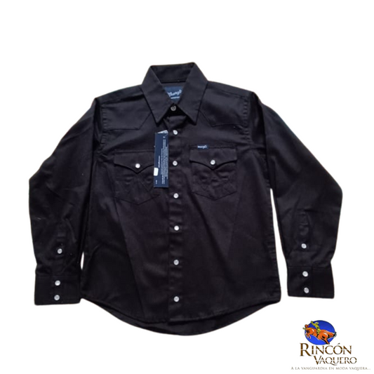 Camisa vaquera Wrangler para niño