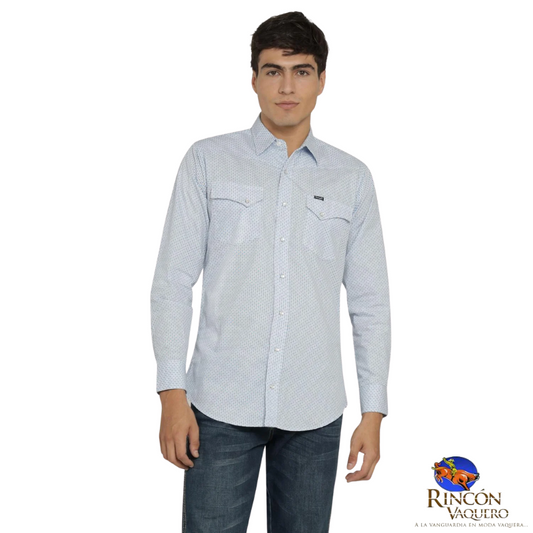 Camisa Vaquera Wrangler caballero 20 Extreme Slim Manga Larga 817