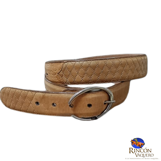 Cinturón para dama en piel genuina