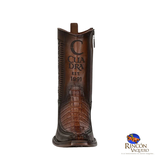 Bota casual en piel genuina de moreleti para caballero