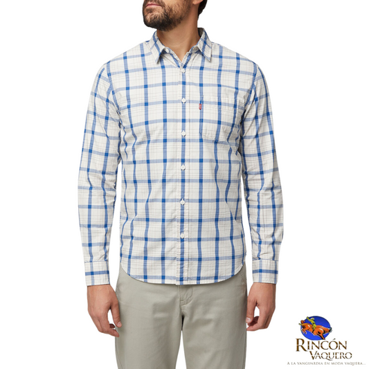 Camisa manga larga para caballero