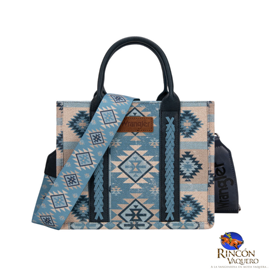 Bolsa Wrangler Retro Azteca Azul
