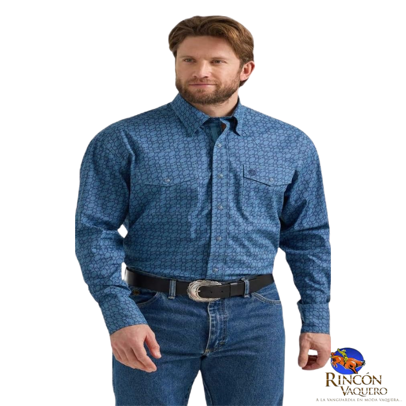 Camisa vaquera Wrangler caballero Slim-fit 513