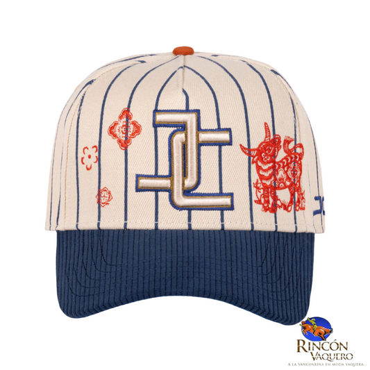 Gorra JC Hats Buffalo Beige Blue