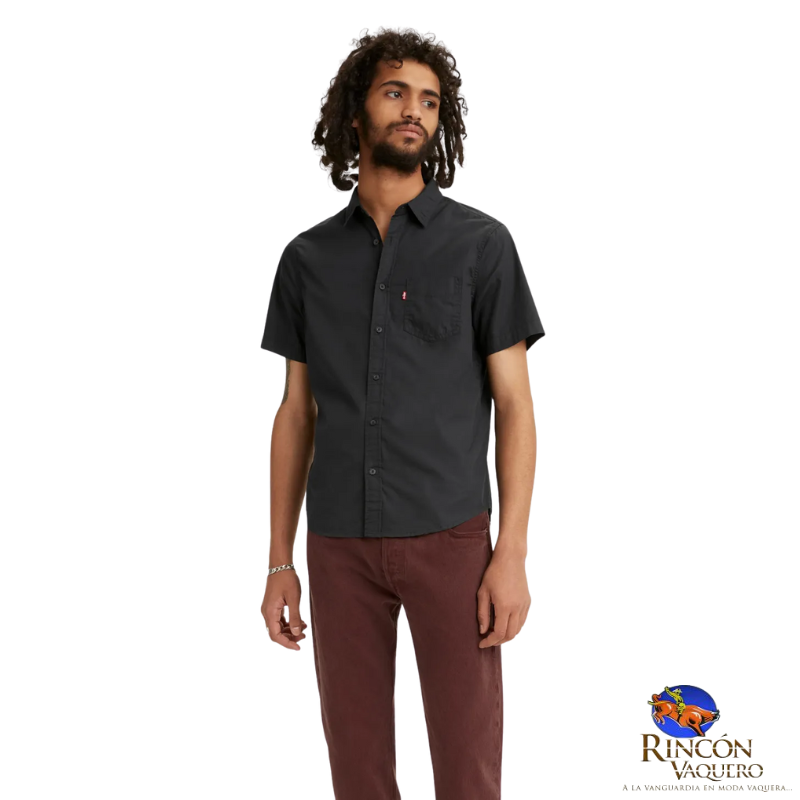 Camisa manga corta para caballero