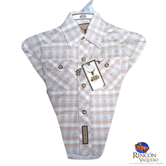 Camisa vaquera Rodeo West para niño