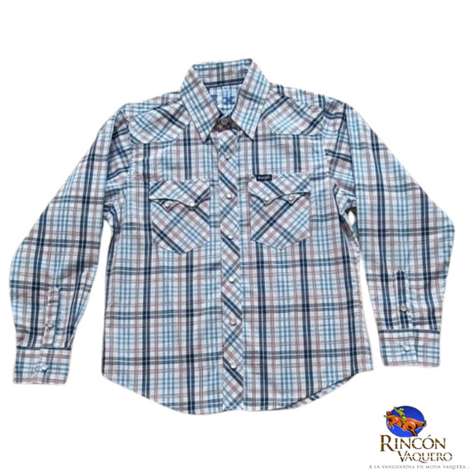 Camisa vaquera Wrangler para niño