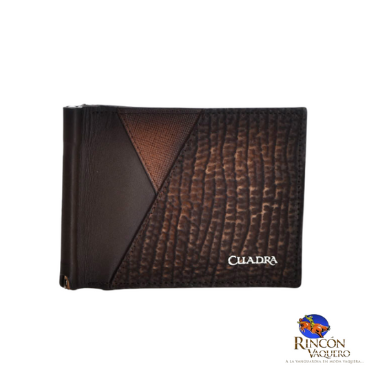 Cartera  para caballero en piel de Tiburón