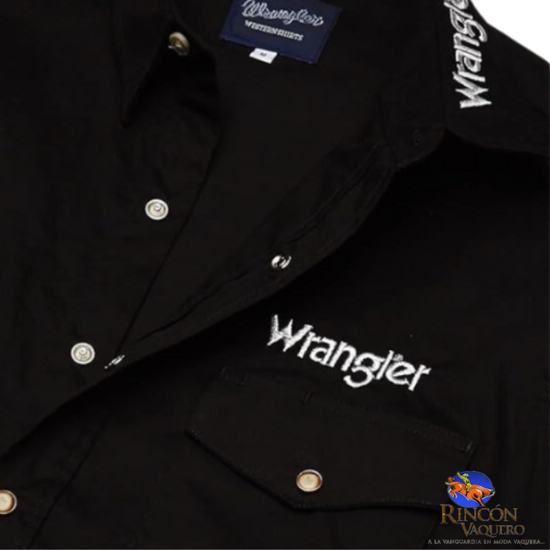 Camisa Logos Wrangler para niño