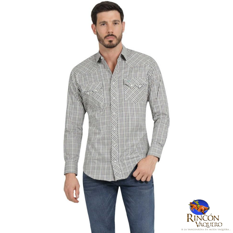 Camisa vaquera Wrangler caballero Slim-fit 433