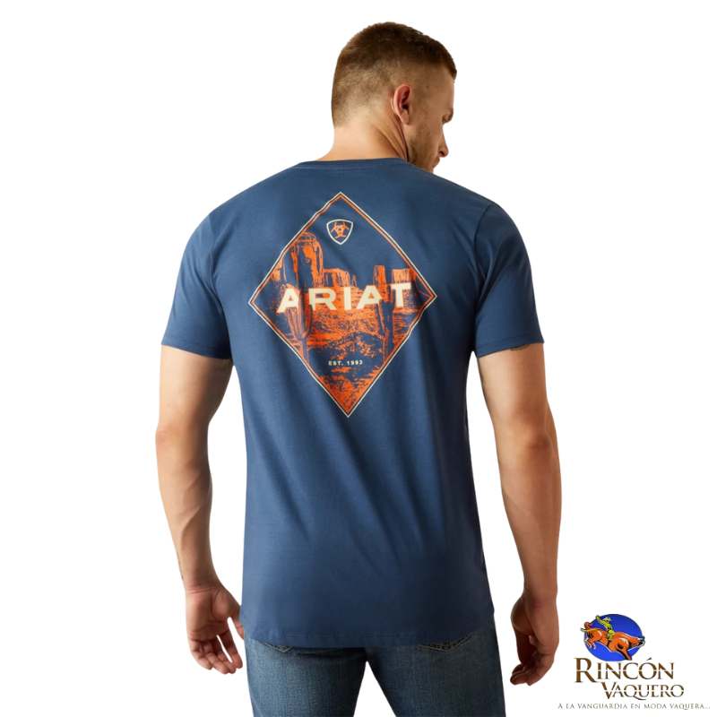 Playera Ariat para caballero