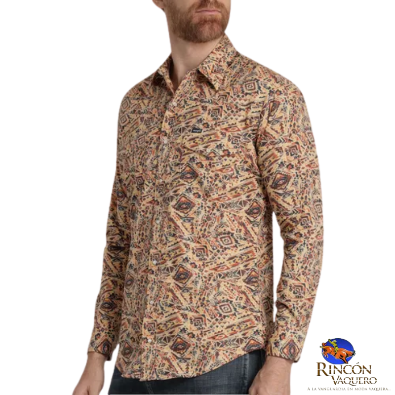 Camisa vaquera Wrangler caballero regular-fit 367