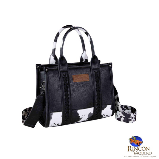 Bolsa Wrangler Huella de vaca negra