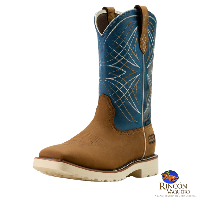 Bota Ariat Work Impermeable Activator Basin Blue