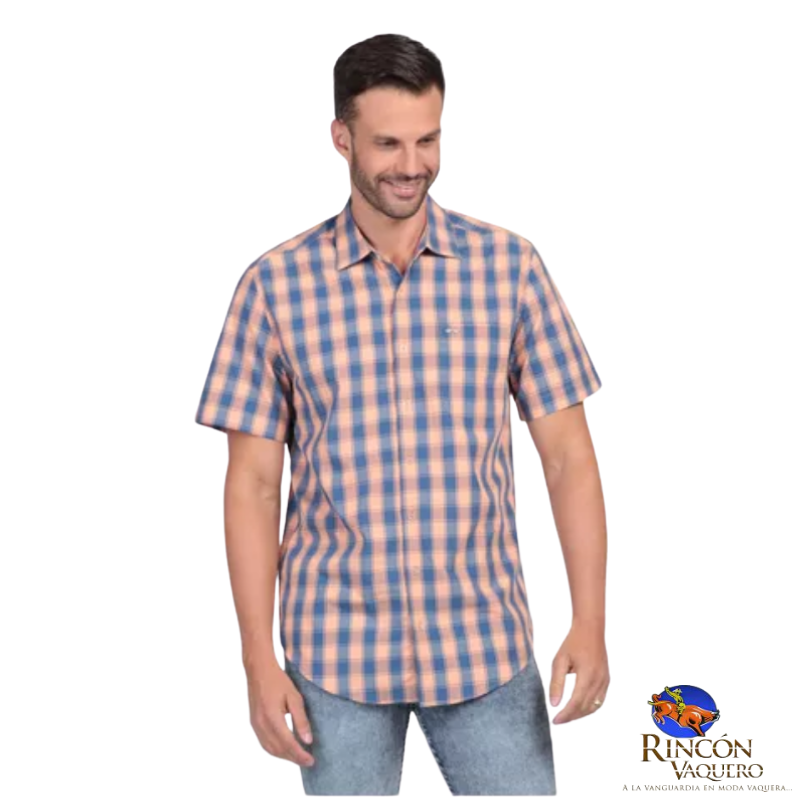 Camisa manga corta para caballero