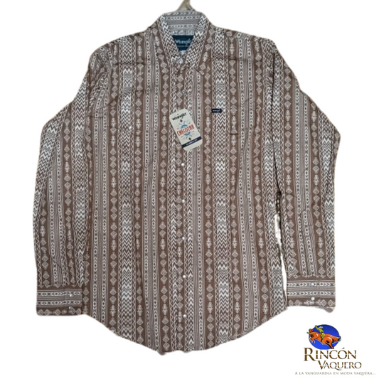 Camisa Vaquera Wrangler caballero 20 Extreme Slim Manga Larga 830