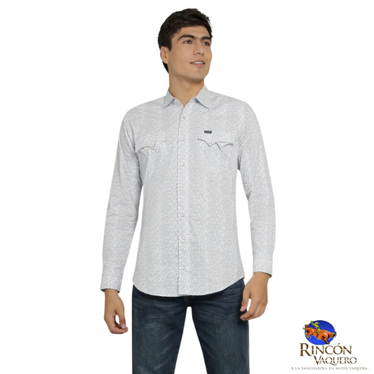Camisa Vaquera Wrangler caballero 20 Extreme Slim Manga Larga 816