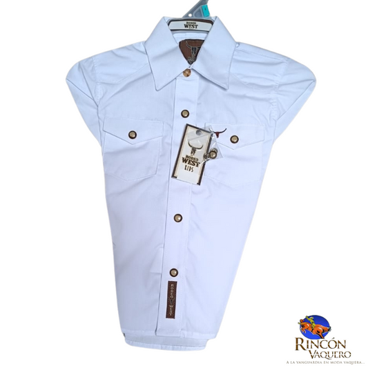 Camisa Rodeo para niño
