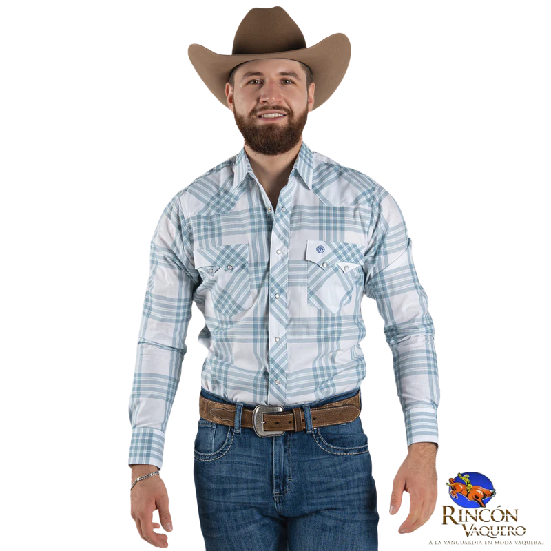 Camisa Vaquera Wrangler caballero 20 Extreme Slim Manga Larga 855