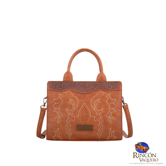 Bolsa Wrangler Bordado Jessie Café