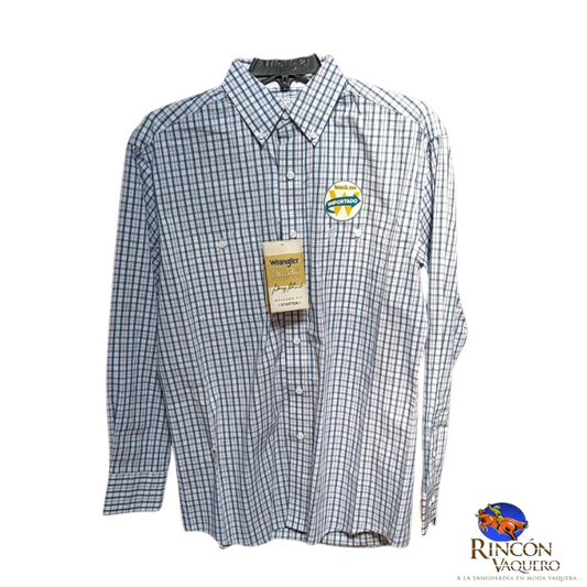 Camisa Vaquera Wrangler caballero 20 Extreme Slim Manga Larga 951