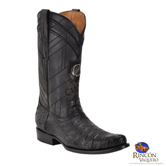 Bota tradicional en piel genuina de fuscus para caballero