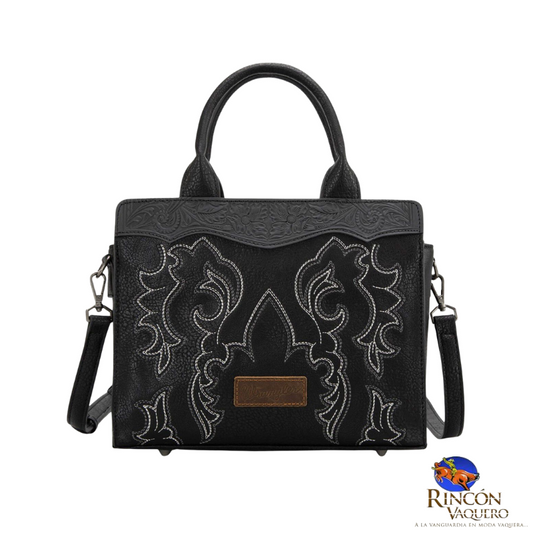 Bolsa Wrangler Bordado Jessie Negro