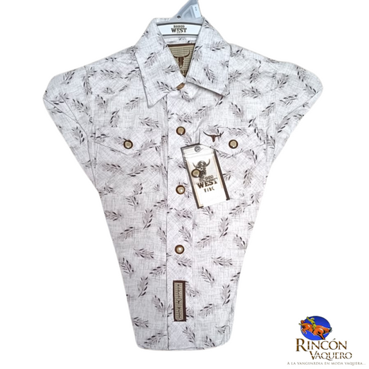 Camisa vaquera Rodeo West para niño