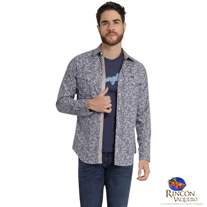 Camisa vaquera Wrangler caballero Slim-fit 436