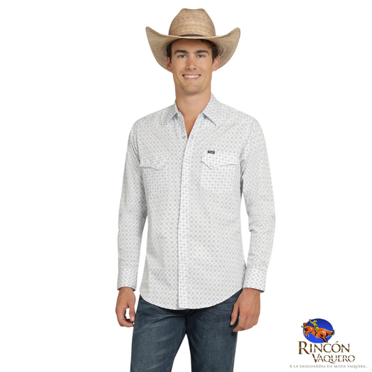 Camisa Vaquera Wrangler caballero 20 Extreme Slim Manga Larga 819