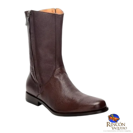 Botin formal para caballero en piel genuina de venado