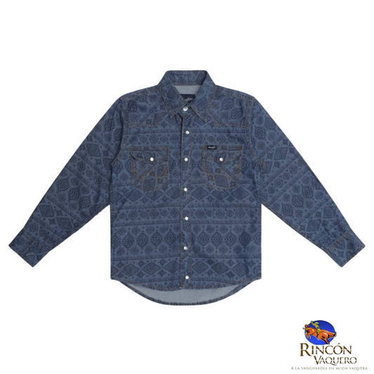 Camisa vaquera Wrangler para niño