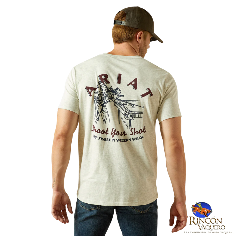 Playera Ariat para caballero