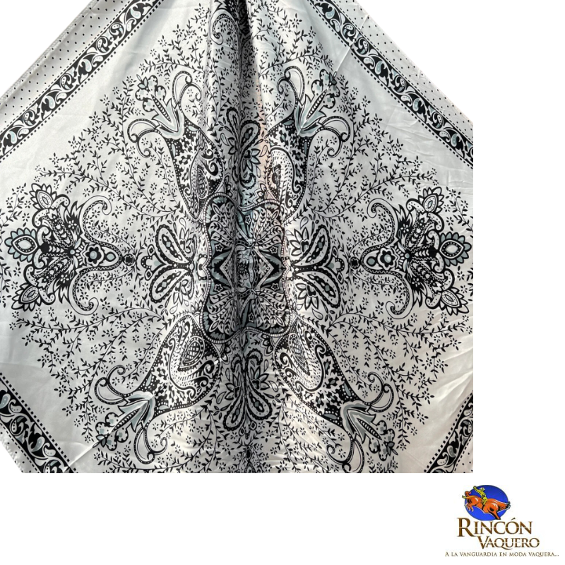 Mascada Rodeo West Polka Dot y Paisley  para dama