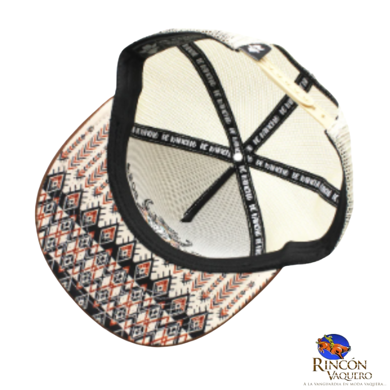 Gorra De Rancho Hats Creaneo Cream/ Brown