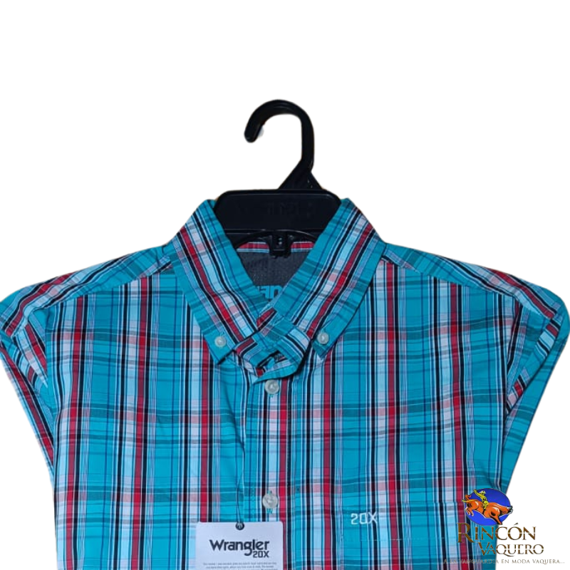 Camisa vaquera Wrangler hombre manga larga 147M