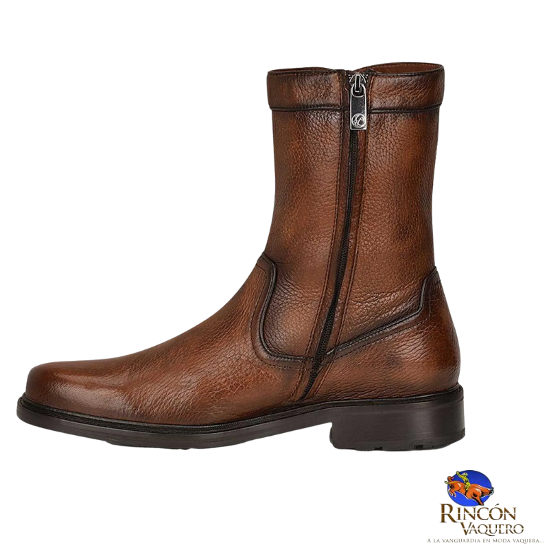 Botin formal para caballero en piel genuina de venado