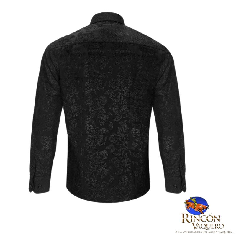 Camisa abotonada Cool Confidence NEGRA