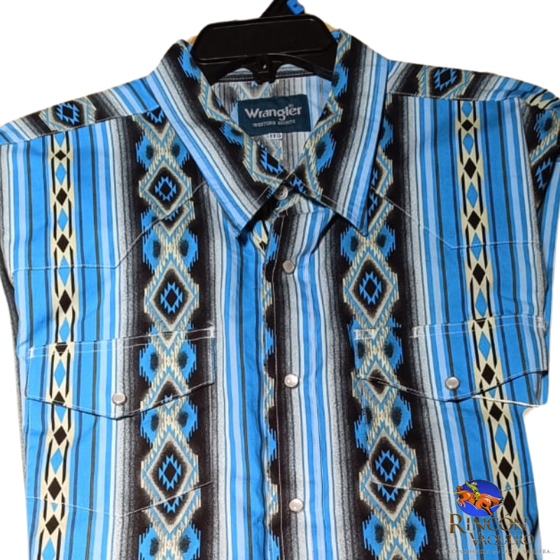 Camisa vaquera Wrangler caballero regular manga larga 632