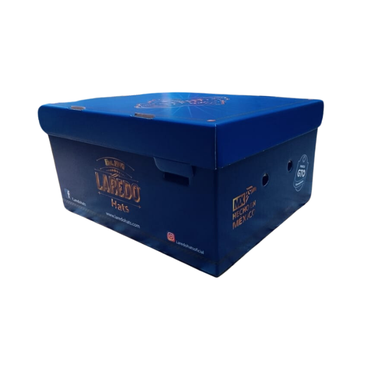 Caja para texanas cartón