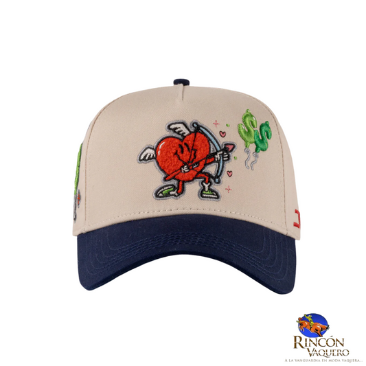 Gorra JC Hats Money Love Beige Blue